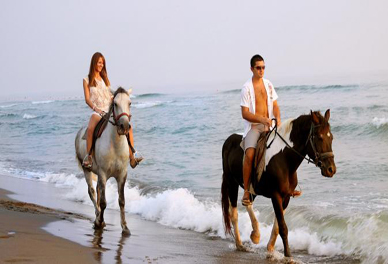 Ada Bojana - Horse riding