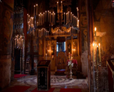Interior of Decani Monastery