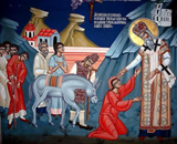 Ostrog Monastery - Frescoe