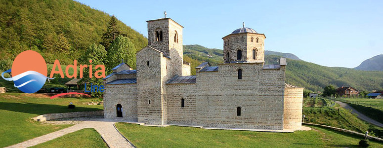 Monastery Djurdjevi Stupovi Montenegro