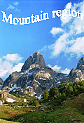 Mountainous region of Montenegro