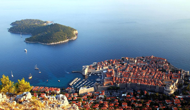 Dubrovnik - View from Srdj