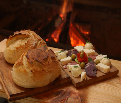 Bread and appetizer - Gastronomy of Montenegro