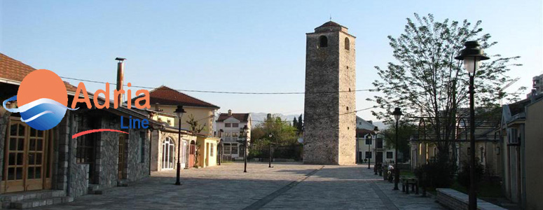 The clock tower Podgorica, Montenegro