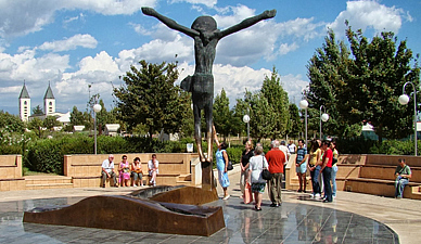 Medjugorje - Statue of Jesus Christ