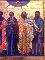 Moraca Monastery fresco
