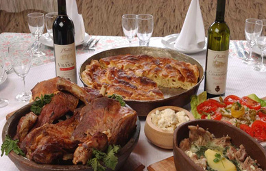 Homemade food - Montenegro